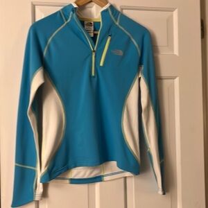North Face pullover 1/4 zip jacket Vapor Wick